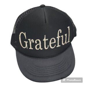 Cobra Grateful hat glitter trucker hat Black one size